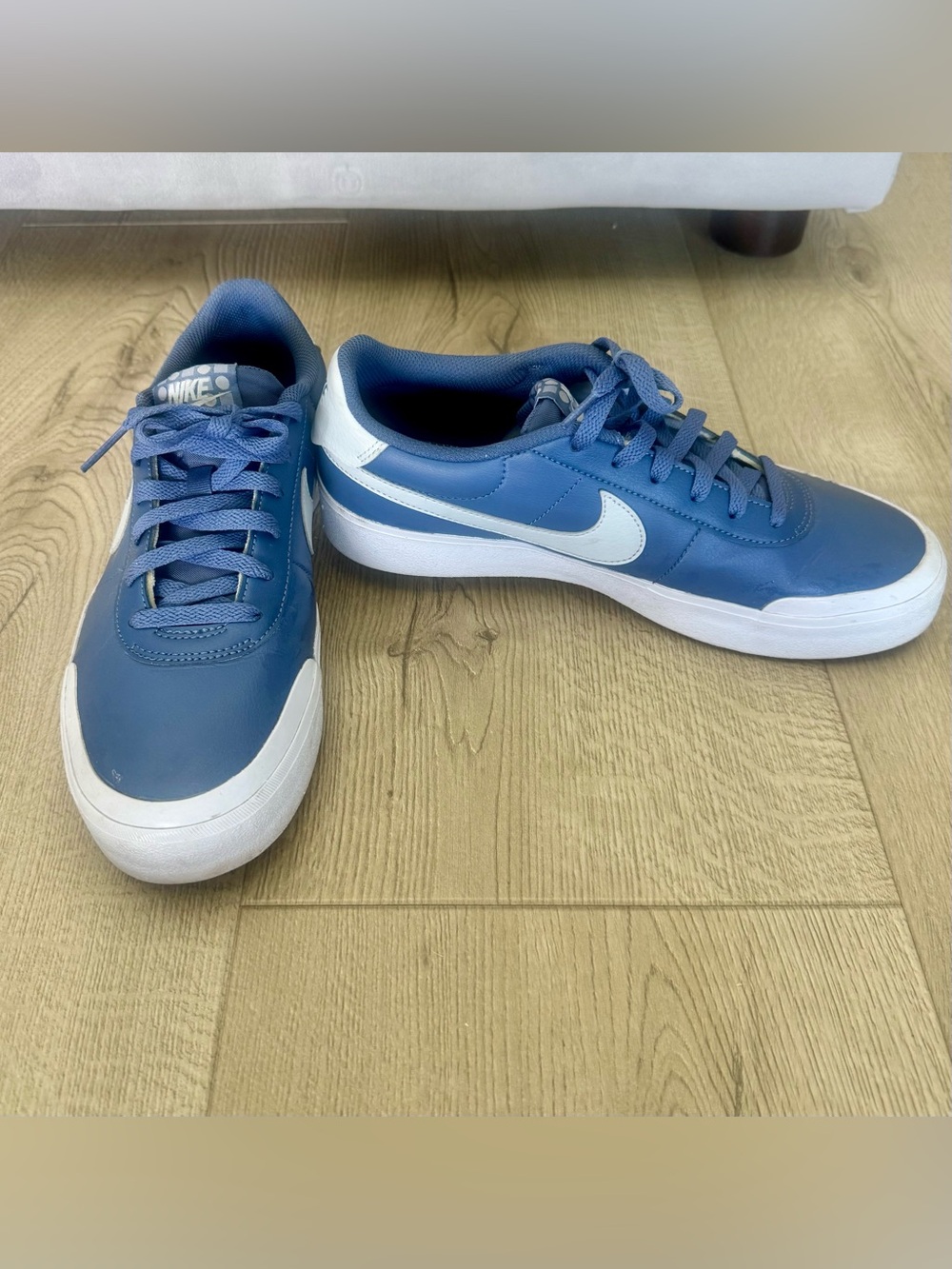 Mens Nike Court Shot Diffuced Blue/Pure Platinum Sz 8.5